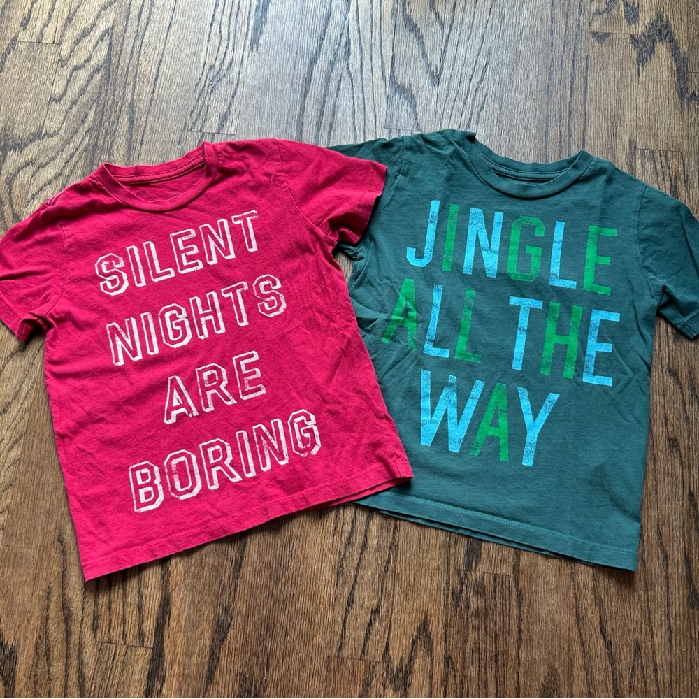 Peek Red and Green Christmas T-Shirts